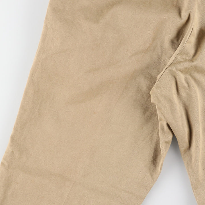 Vintage 1960s-1970'S US Military Chino Pants, Made in USA, Women's, Size L (W28) unclear Beige type Vintage Second Hand