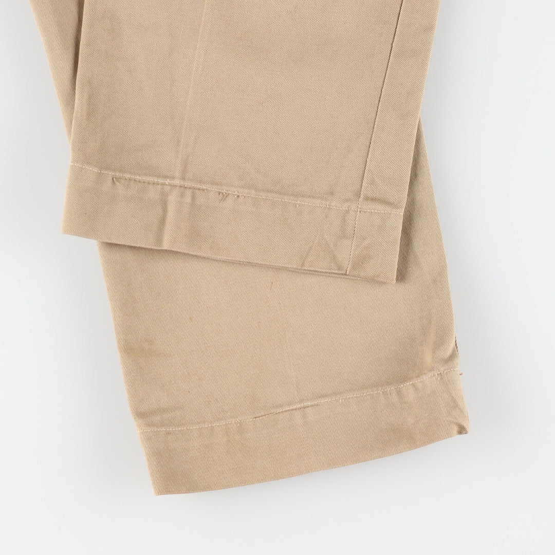 Vintage 1960s-1970'S US Military Chino Pants, Made in USA, Women's, Size L (W28) unclear Beige type Vintage Second Hand