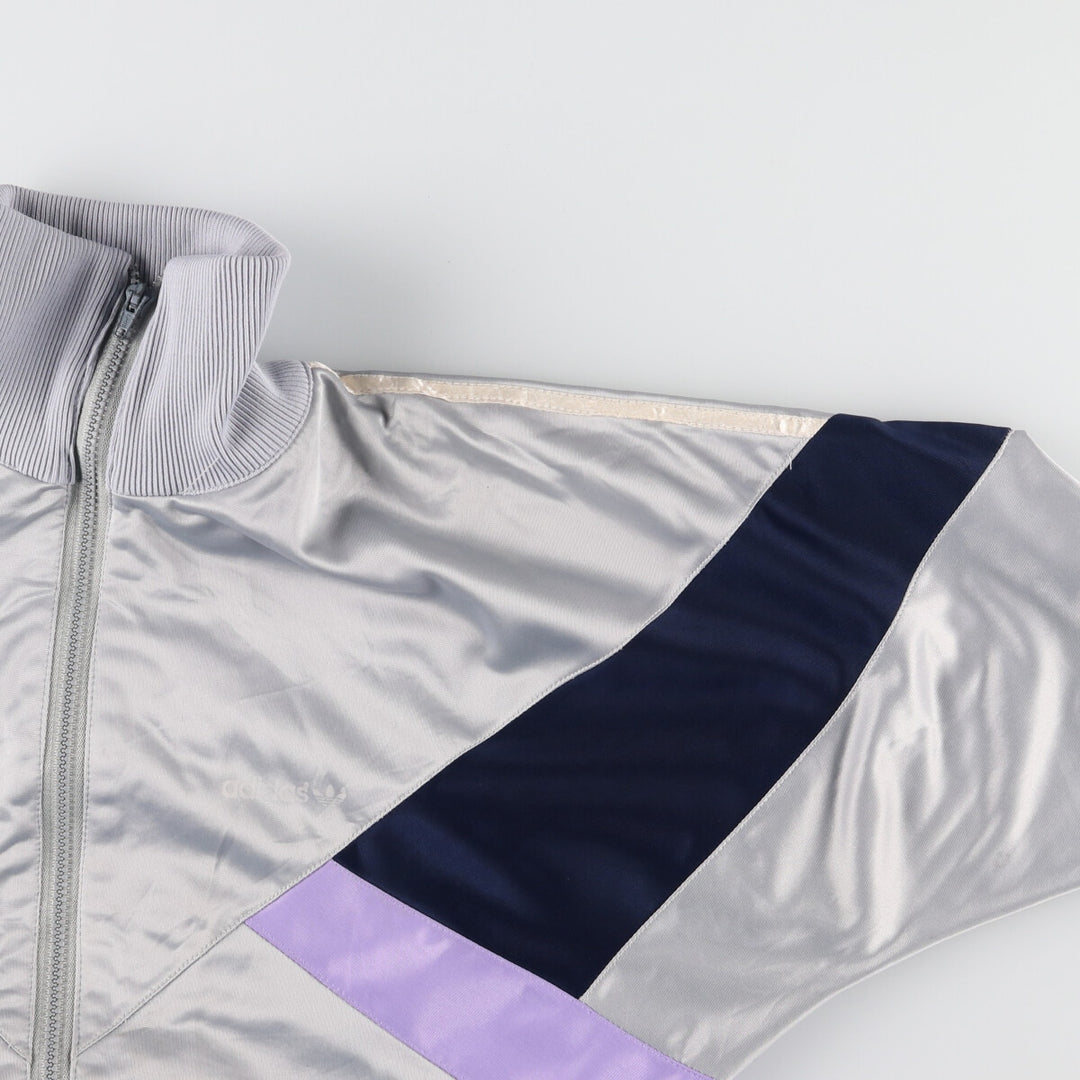 80'S Adidas Jersey Track Jacket Men's S Vintage /evb003957