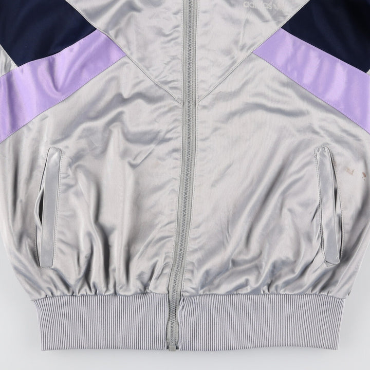 80'S Adidas Jersey Track Jacket Men's S Vintage /evb003957