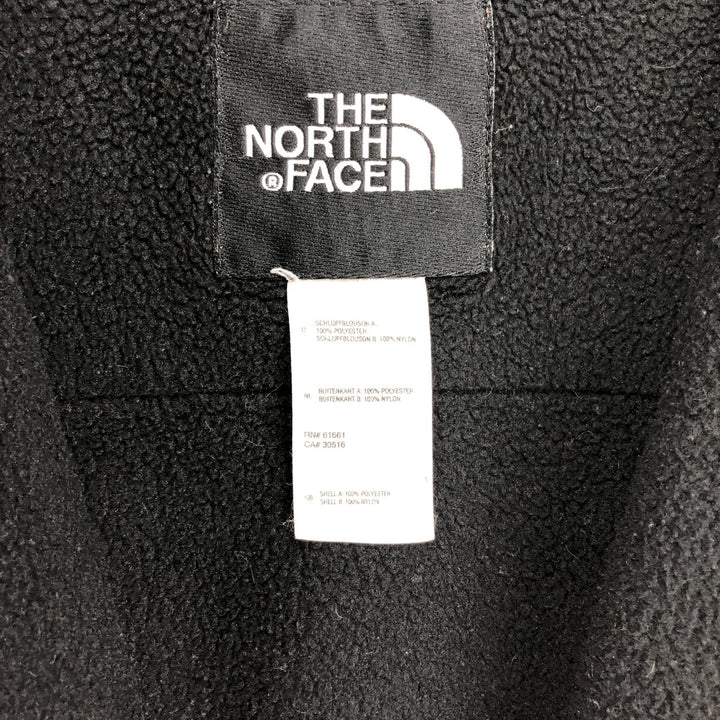 90'S The North Face Denali Jacket, Women's Large, Vintage Nylon and Fleece Jacket polyester black type Vintage Second Hand