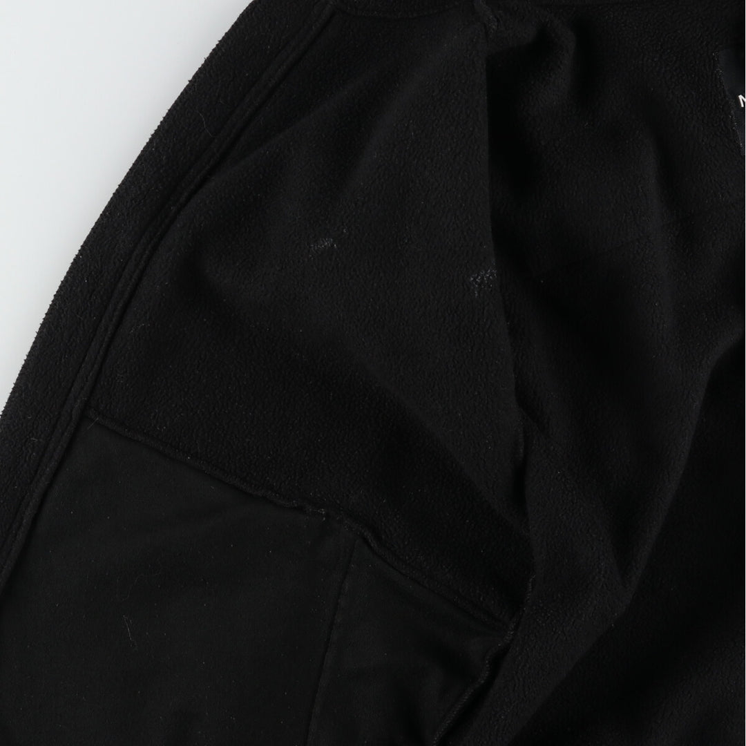 90'S The North Face Denali Jacket, Women's Large, Vintage Nylon and Fleece Jacket polyester black type Vintage Second Hand