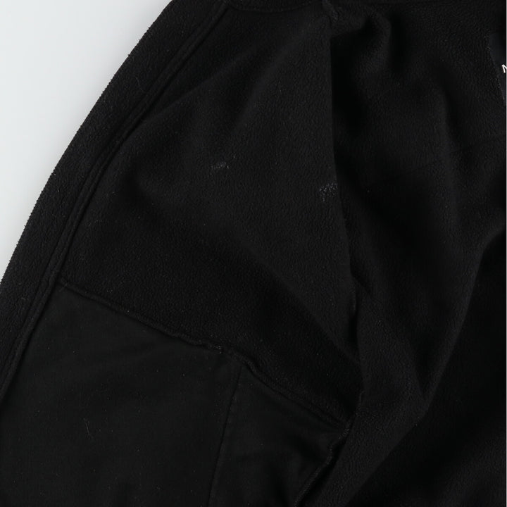 90'S The North Face Denali Jacket, Women's Large, Vintage Nylon and Fleece Jacket polyester black type Vintage Second Hand
