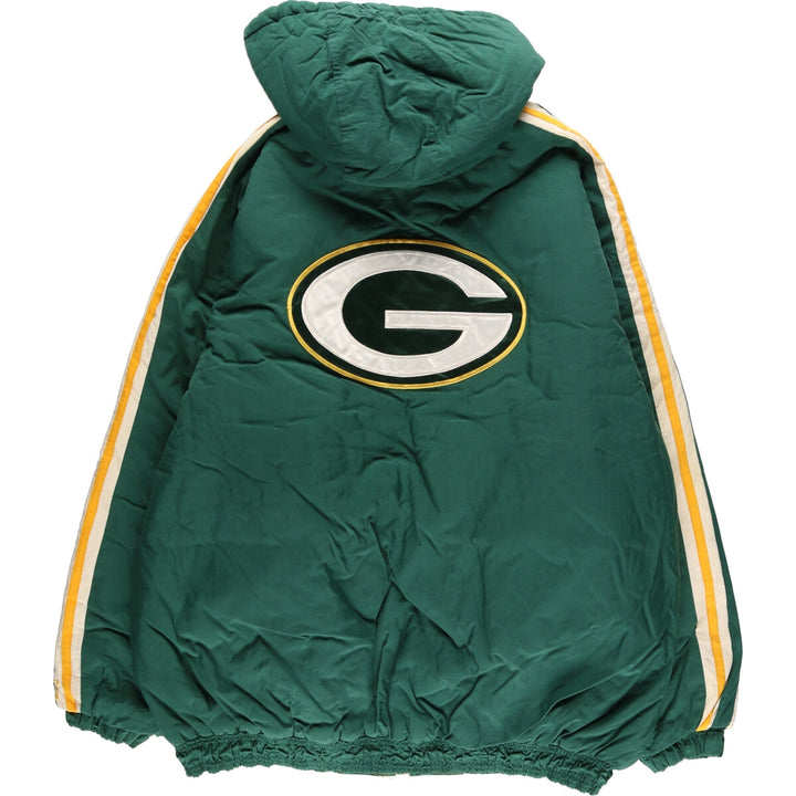 Starter NFL GREEN BAY PACKERS Green Bay Packers Back Embroidered Padded Hoodie Men's XXL /evb004052