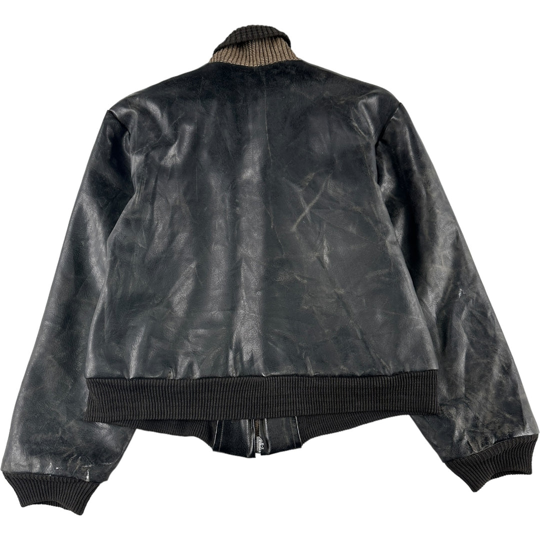 50s-60'S BURLMERE Faux Leather Jacket Men's L /evb004054