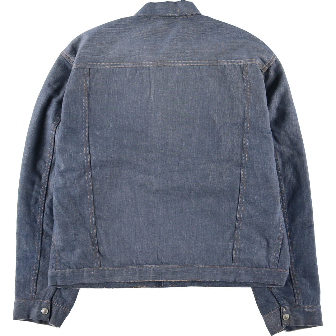 70'S JCPenney RANCHCRAFT denim jacket G-jacket Men's L Vintage /evb004101