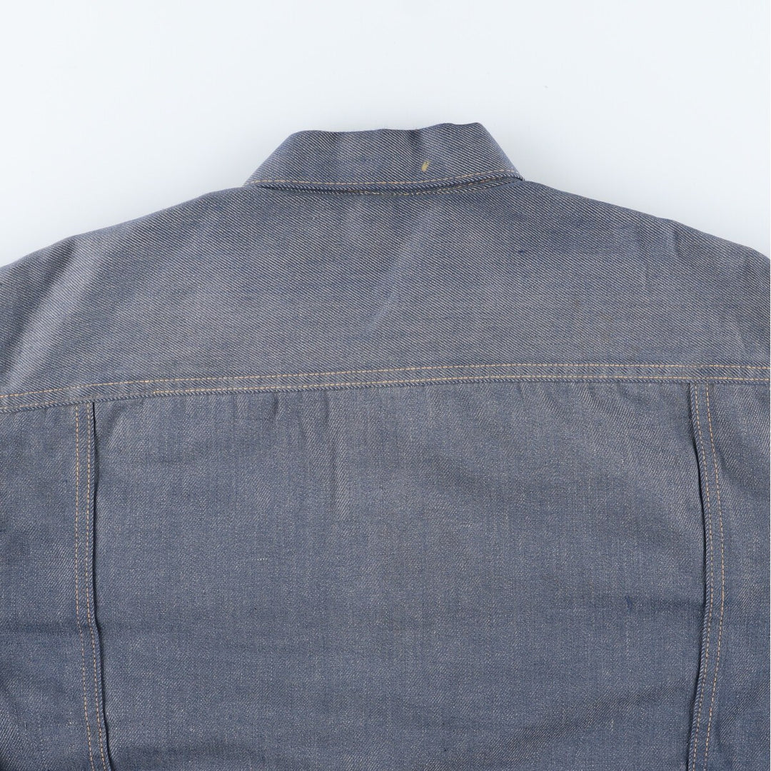 70'S JCPenney RANCHCRAFT denim jacket G-jacket Men's L Vintage /evb004101