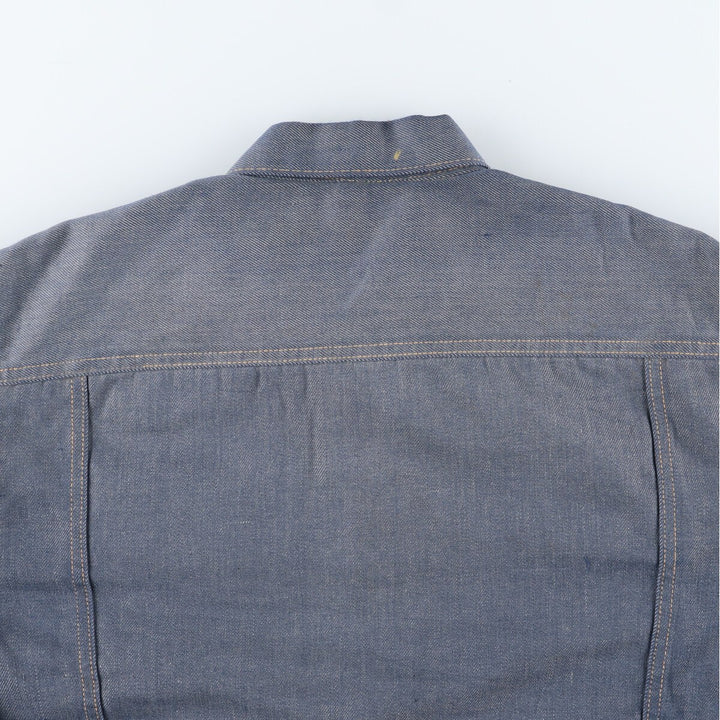 70'S JCPenney RANCHCRAFT denim jacket G-jacket Men's L Vintage /evb004101