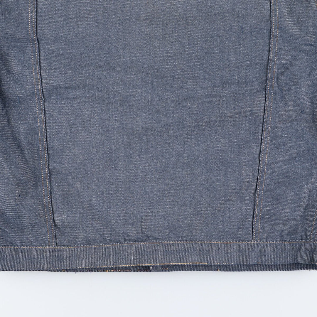 70'S JCPenney RANCHCRAFT denim jacket G-jacket Men's L Vintage /evb004101
