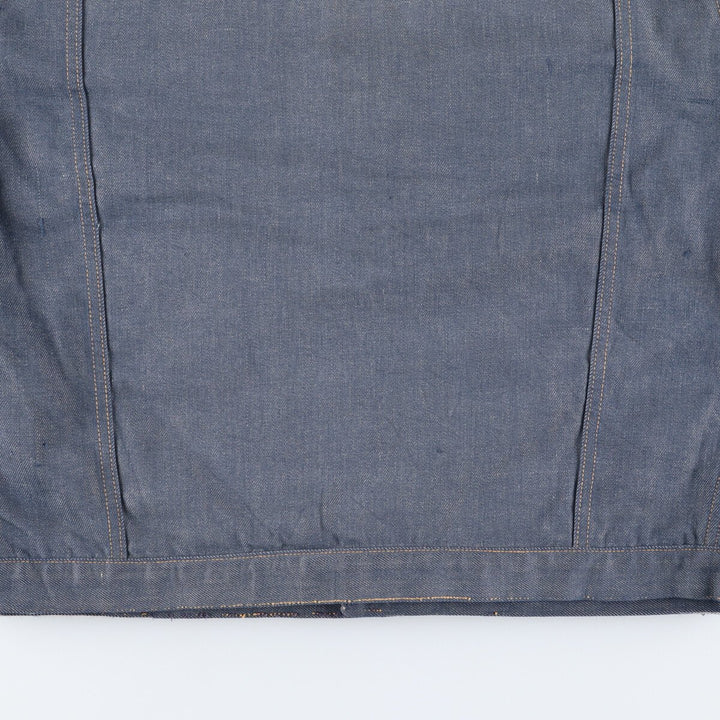 70'S JCPenney RANCHCRAFT denim jacket G-jacket Men's L Vintage /evb004101