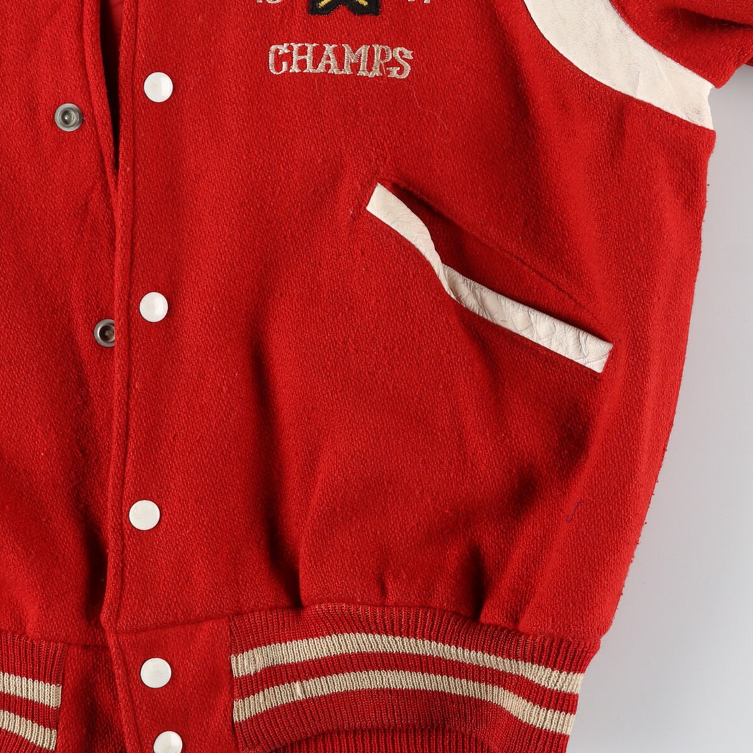 70'S BUTWIN Wool Stadium Jacket Award Jacket Varsity Jacket Men's L Vintage /evb004104