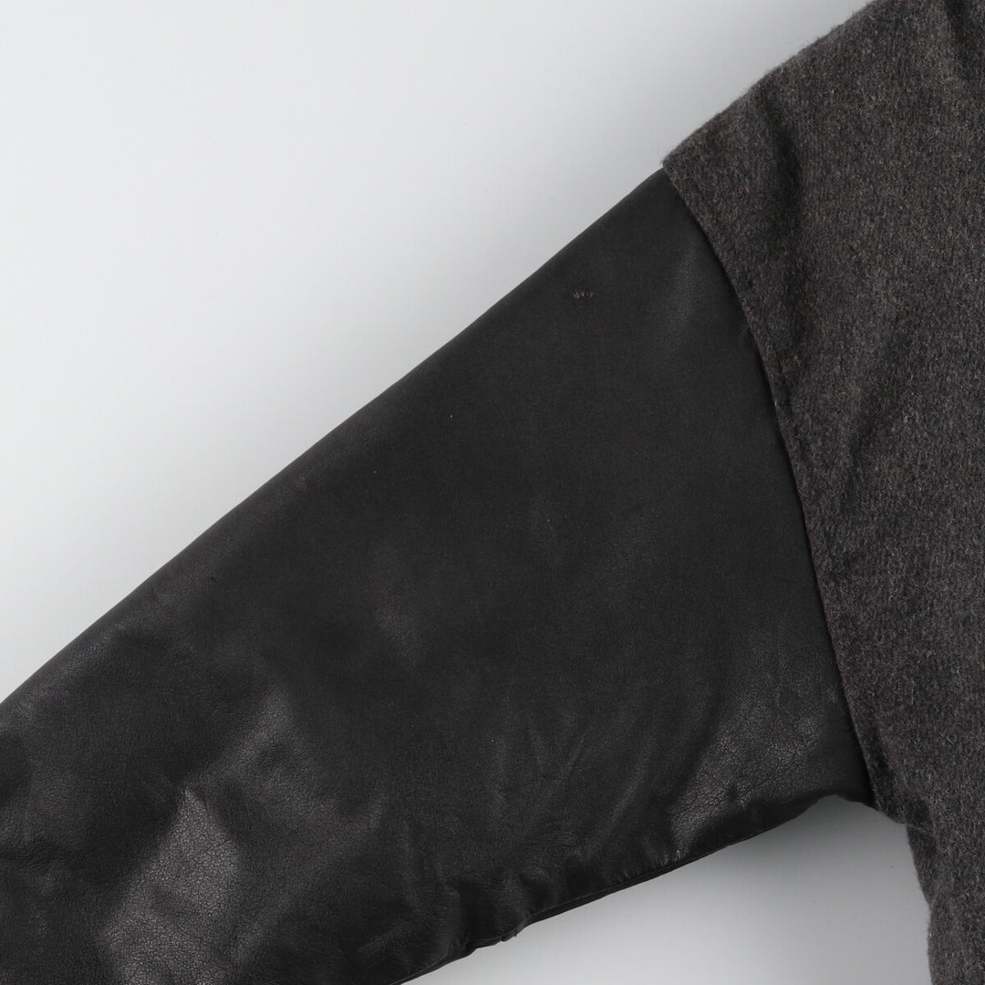 90'S LOGO ATHLETIC NFL Los Angeles Raiders Wool Stadium Jacket Award Jacket Varsity Jacket Men's L /evb004106