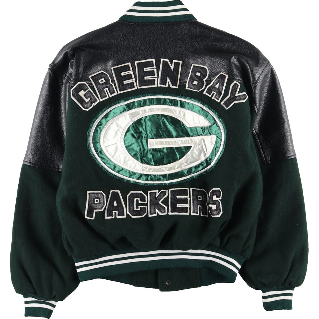 NFL GREEN BAY PACKERS Wool Varsity Jacket Award Jacket Varsity Jacket Men's S /evb004123