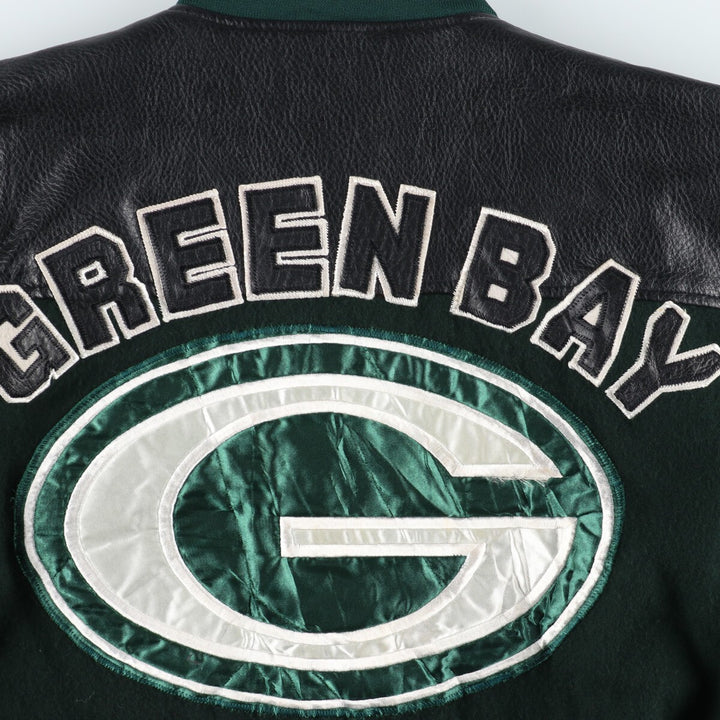 NFL GREEN BAY PACKERS Wool Varsity Jacket Award Jacket Varsity Jacket Men's S /evb004123