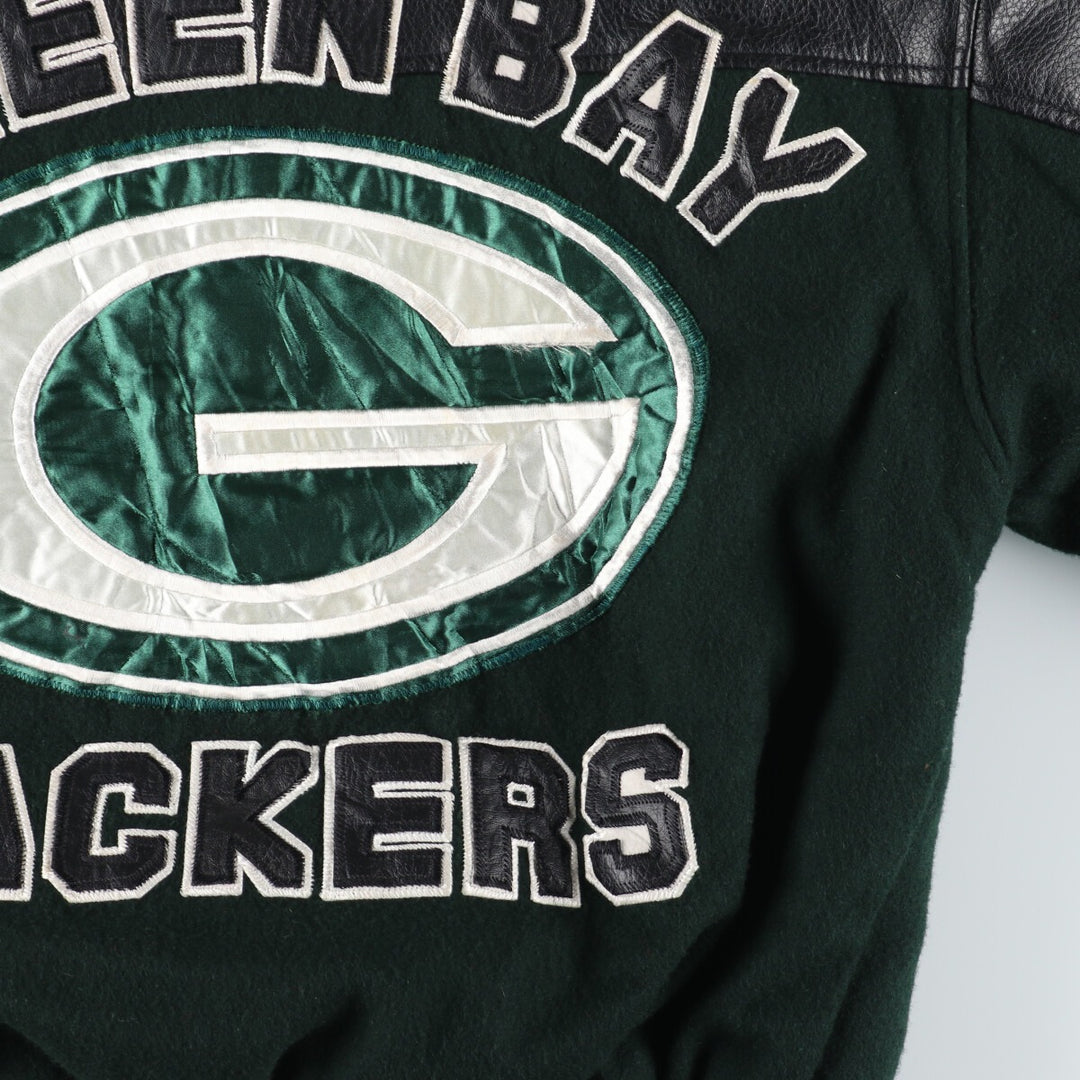 NFL GREEN BAY PACKERS Wool Varsity Jacket Award Jacket Varsity Jacket Men's S /evb004123