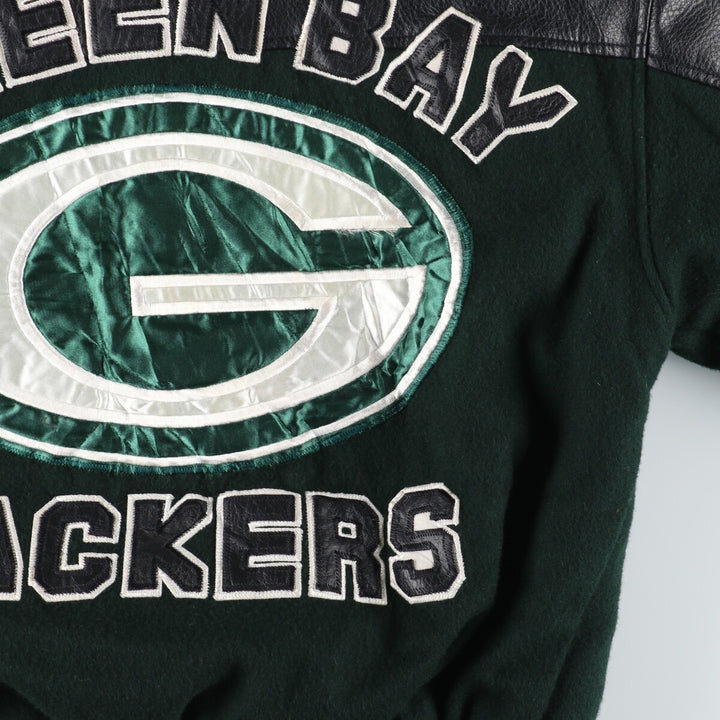 NFL GREEN BAY PACKERS Wool Varsity Jacket Award Jacket Varsity Jacket Men's S /evb004123