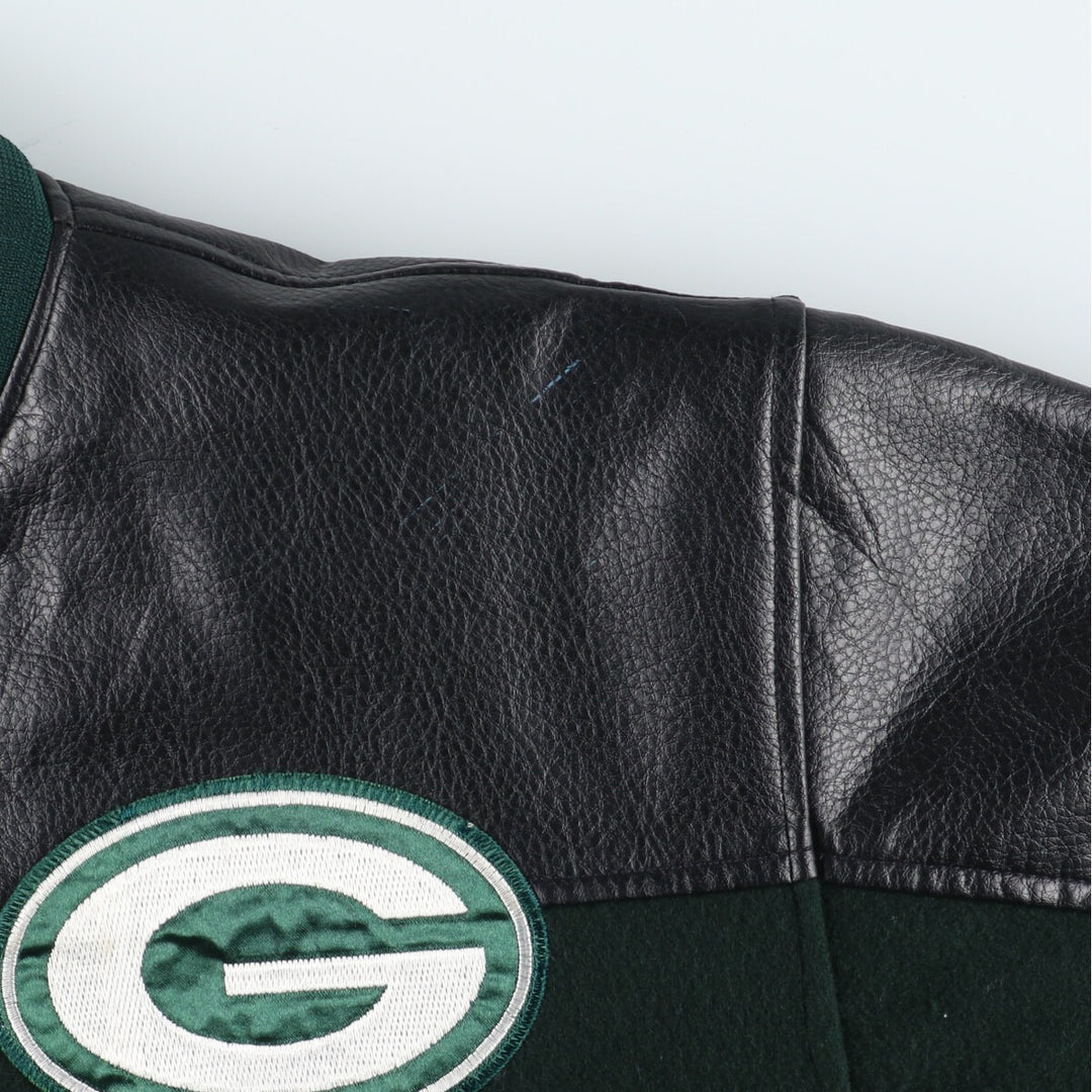 NFL GREEN BAY PACKERS Wool Varsity Jacket Award Jacket Varsity Jacket Men's S /evb004123
