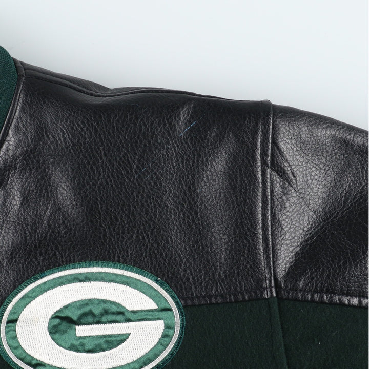 NFL GREEN BAY PACKERS Wool Varsity Jacket Award Jacket Varsity Jacket Men's S /evb004123