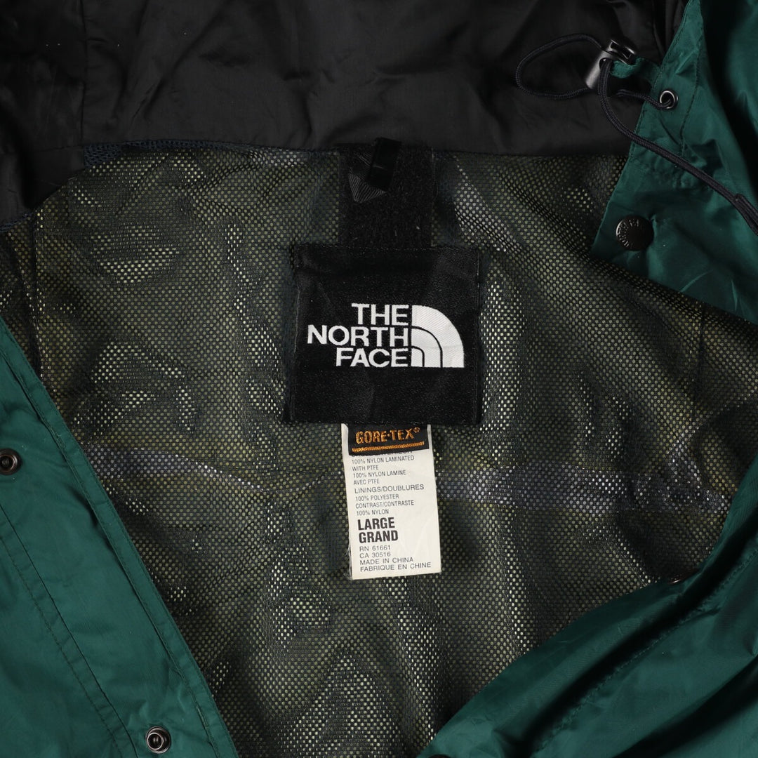 Special price for a 90'S vintage The North Face Mountain Light half-zip mountain parka, men's L /evb004143