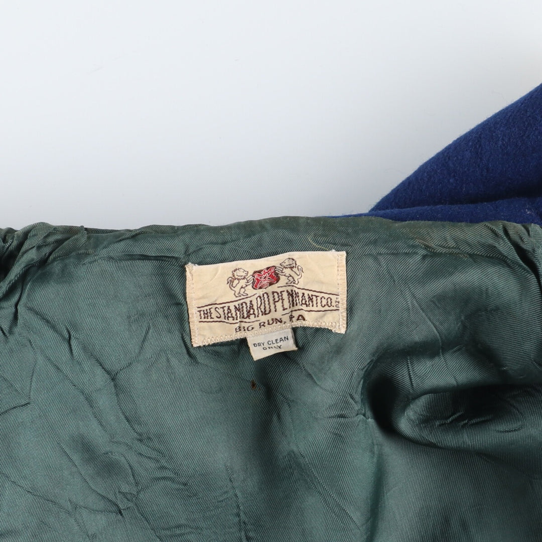 80'S sailor collar wool varsity jacket, award jacket, vintage varsity jacket [Elle] /evb004200