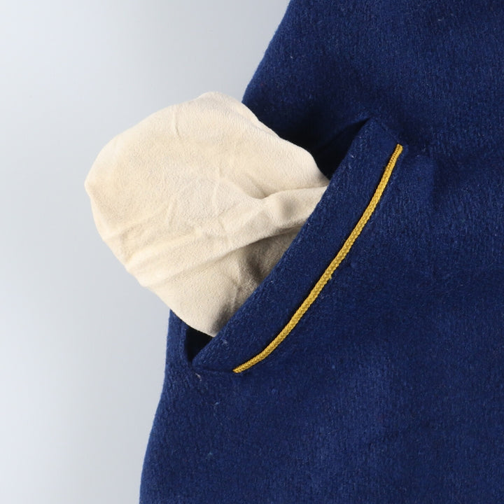 80'S sailor collar wool varsity jacket, award jacket, vintage varsity jacket [Elle] /evb004200