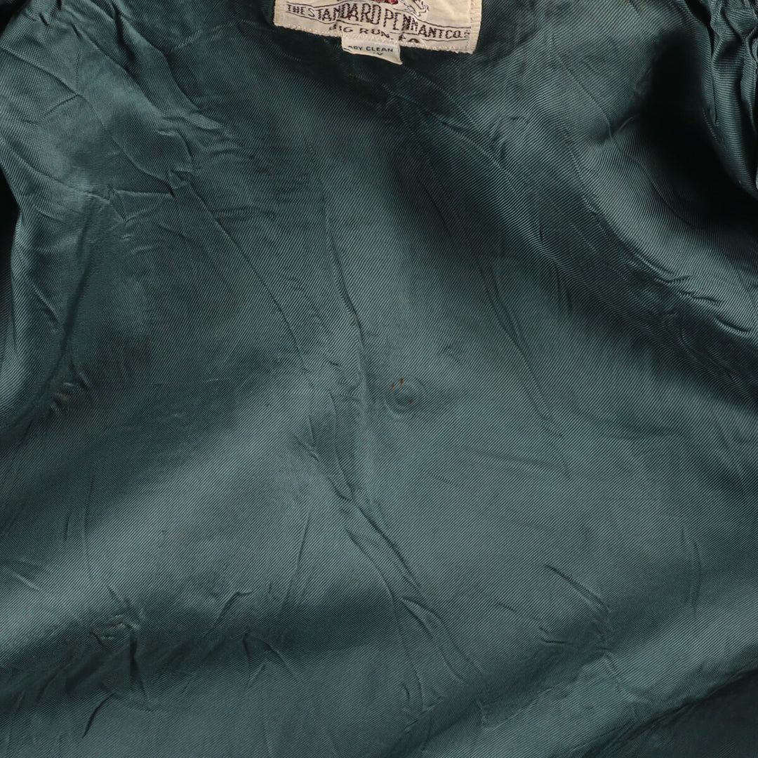 80'S sailor collar wool varsity jacket, award jacket, vintage varsity jacket [Elle] /evb004200