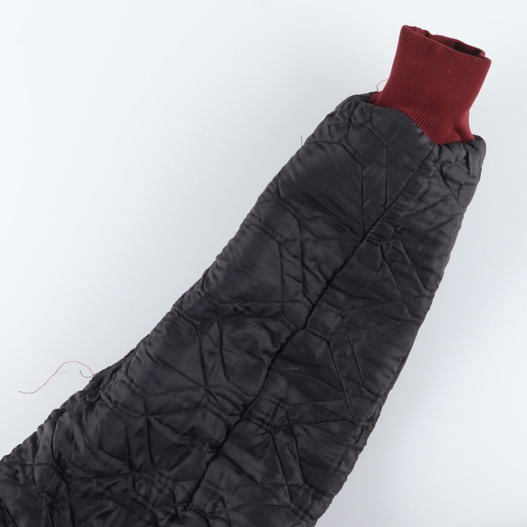 90'S GAME Sportswear Leather Sleeve Wool Varsity Jacket Award Jacket Varsity Jacket Made in USA Men's XL Vintage /evb004204