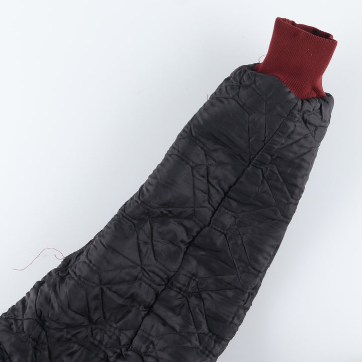 90'S GAME Sportswear Leather Sleeve Wool Varsity Jacket Award Jacket Varsity Jacket Made in USA Men's XL Vintage /evb004204