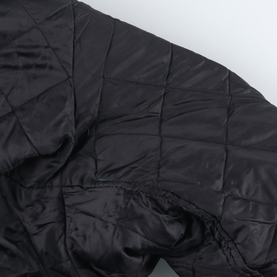 90'S NEFF Leather Sleeve Wool Varsity Jacket Award Jacket Varsity Jacket Made in USA Men's L /evb004207