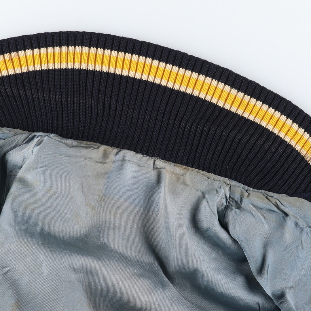 60s~70'S UNKNOWN Wool Stadium Jacket Award Jacket Varsity Jacket Men's L Vintage /evb004213