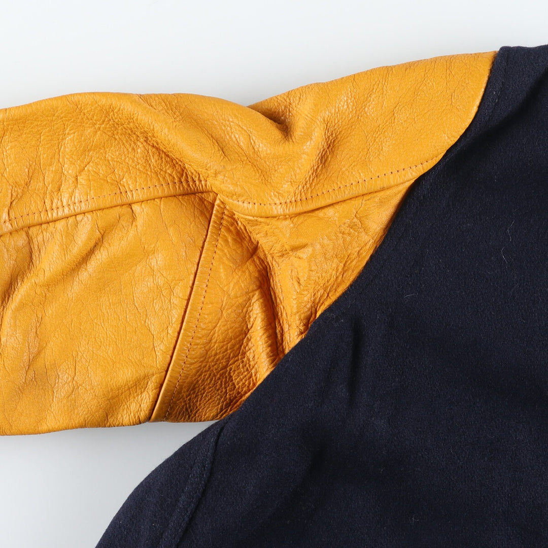 60s~70'S UNKNOWN Wool Stadium Jacket Award Jacket Varsity Jacket Men's L Vintage /evb004213