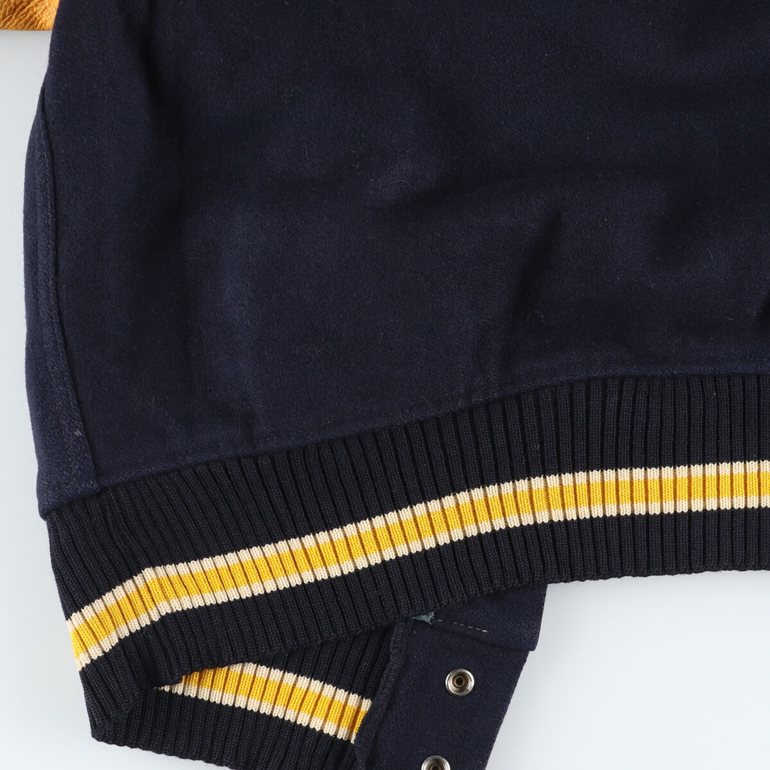 60s~70'S UNKNOWN Wool Stadium Jacket Award Jacket Varsity Jacket Men's L Vintage /evb004213