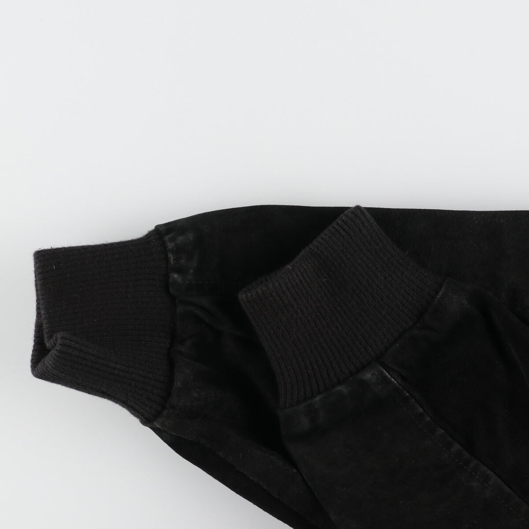 BONWITT Leather Sleeve Wool Varsity Jacket Award Jacket Varsity Jacket Made in Canada Men's XL /evb004215