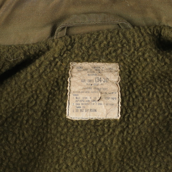 80'S A-2 Deck Jacket, Military Deck Jacket, Made in USA, Men's S, Vintage /evb004238