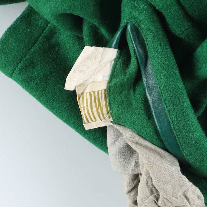 80'S UNKNOWN Collared Wool Stadium Jacket Award Jacket Varsity Jacket Men's M Vintage /evb004246