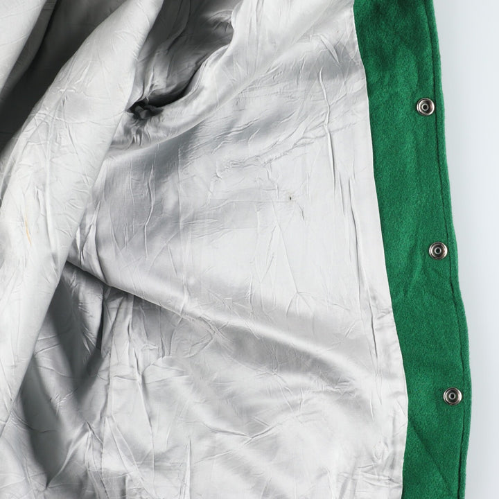 80'S UNKNOWN Collared Wool Stadium Jacket Award Jacket Varsity Jacket Men's M Vintage /evb004246