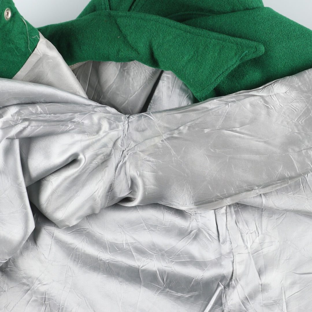 80'S UNKNOWN Collared Wool Stadium Jacket Award Jacket Varsity Jacket Men's M Vintage /evb004246