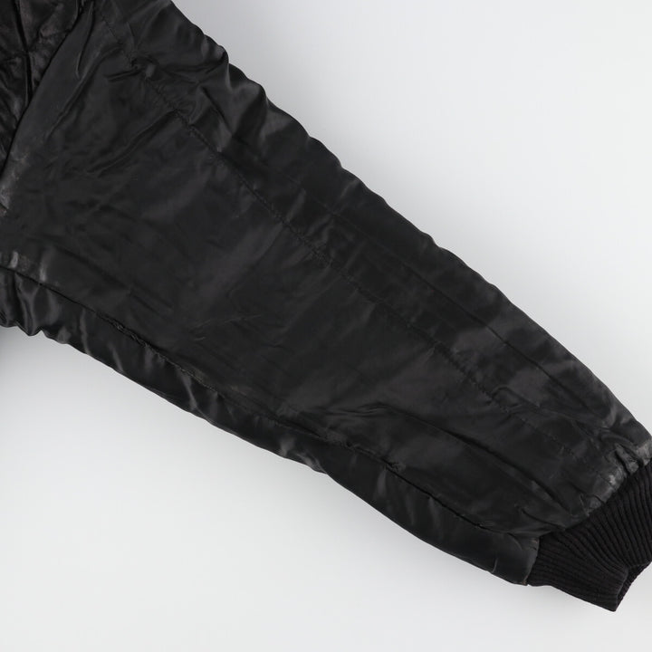 LUNA PIER Leather Sleeve Wool Stadium Jacket Award Jacket Varsity Jacket Men's XXL /evb004254