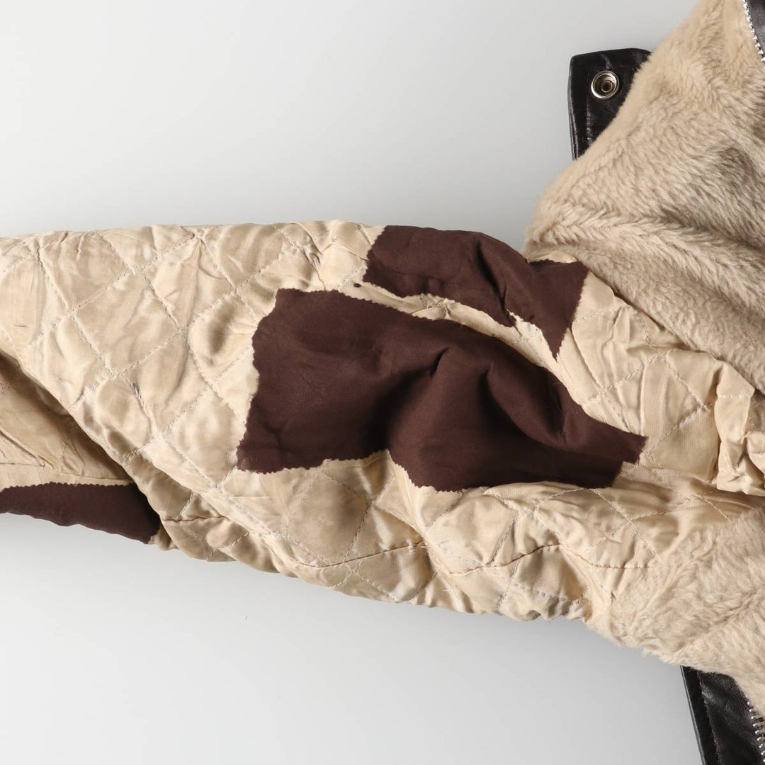 70'S JCPenney G-1 Type Leather Flight Jacket, Men's Medium Size, Vintage unclear black type Vintage Second Hand