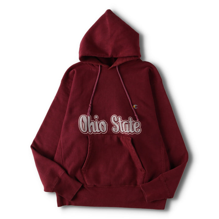 90'S Champion Reverse Weave Ohio State College Sweat Pullover Hoodie Made in USA Men's M /evb004340