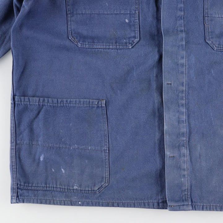 70s~ Euro Work Jacket Men's M Vintage /evb004360