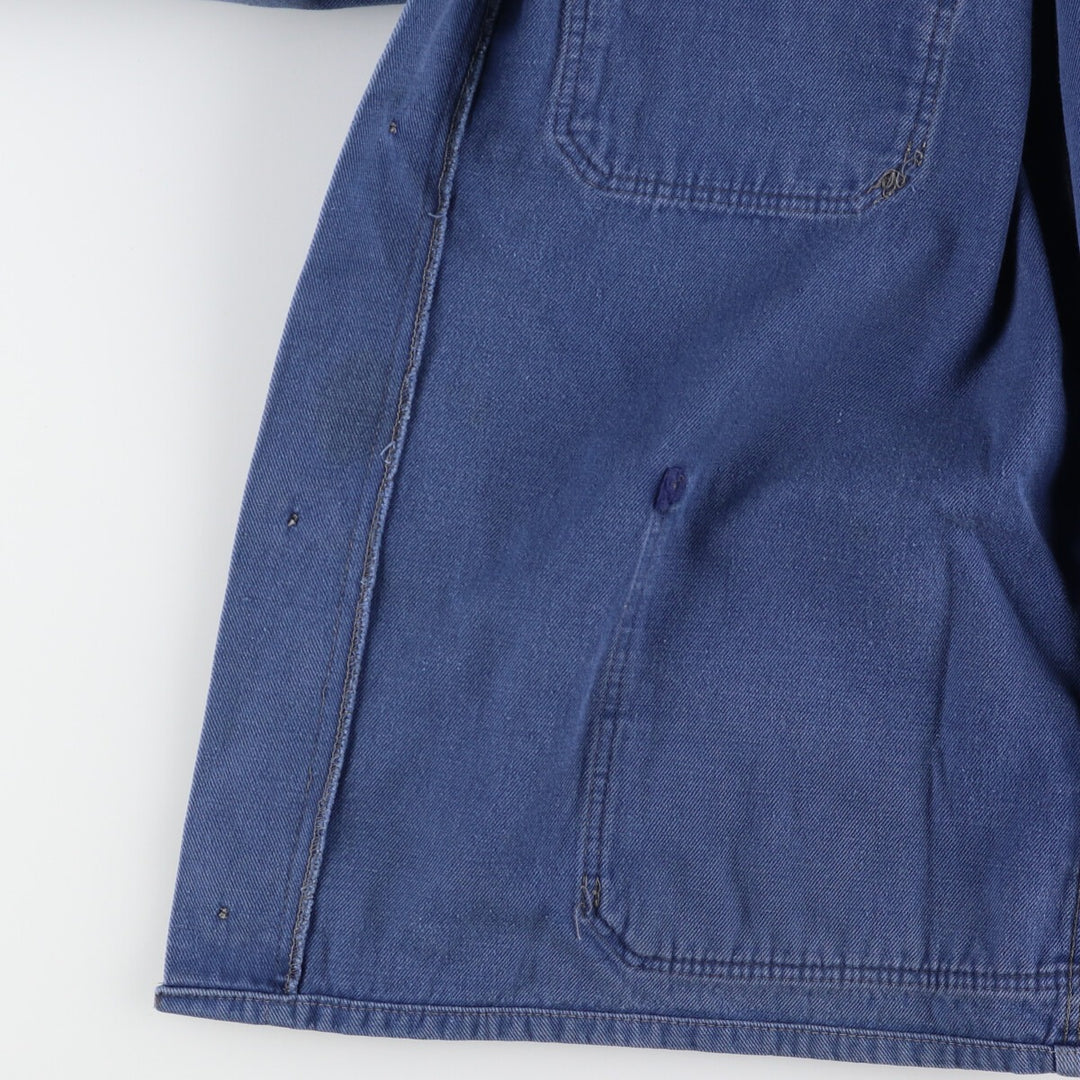 70s~ Euro Work Jacket Men's M Vintage /evb004360