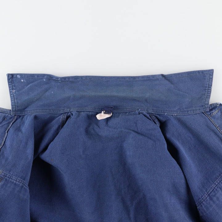 70s~ Euro Work Jacket Men's M Vintage /evb004360