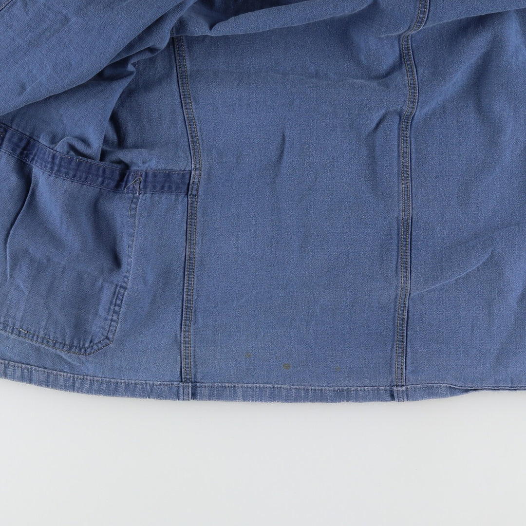 HBT Herringbone Twill Euro Work Jacket Men's L Vintage /evb004369