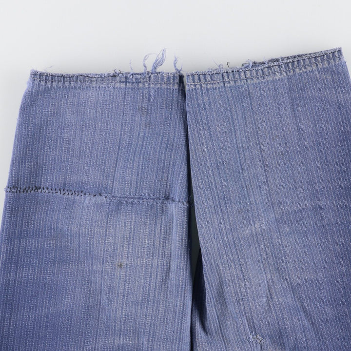 HBT Herringbone Twill Euro Work Jacket Men's L Vintage /evb004370