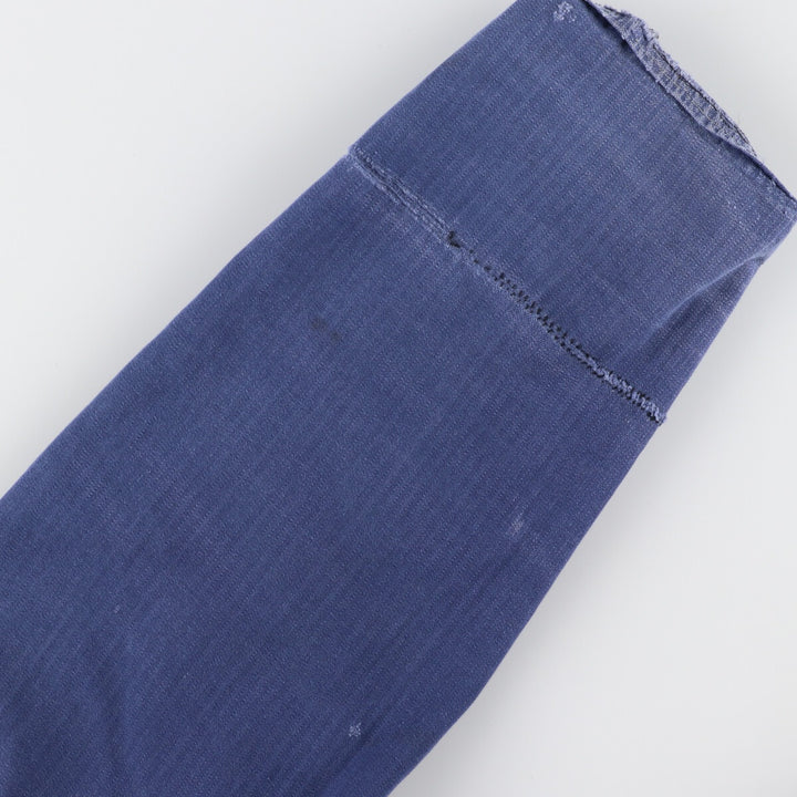 HBT Herringbone Twill Euro Work Jacket Men's L Vintage /evb004370