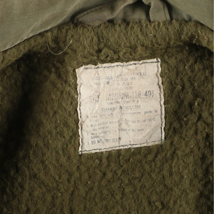 Authentic US military USNAVY A-2 deck jacket, military field jacket, made in USA, men's M, vintage /evb004372