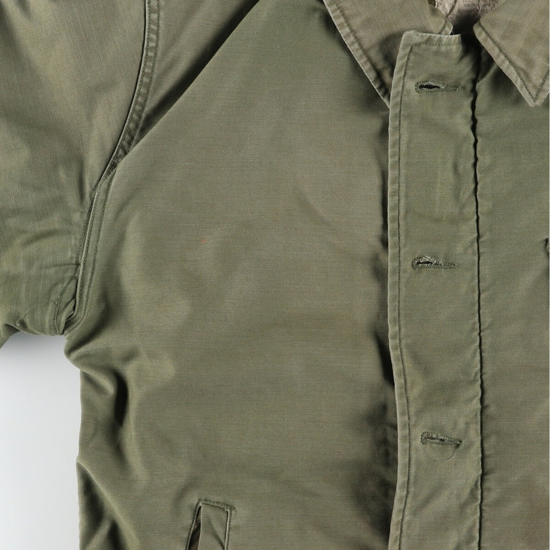 Authentic US military USNAVY A-2 deck jacket, military field jacket, made in USA, men's M, vintage /evb004372