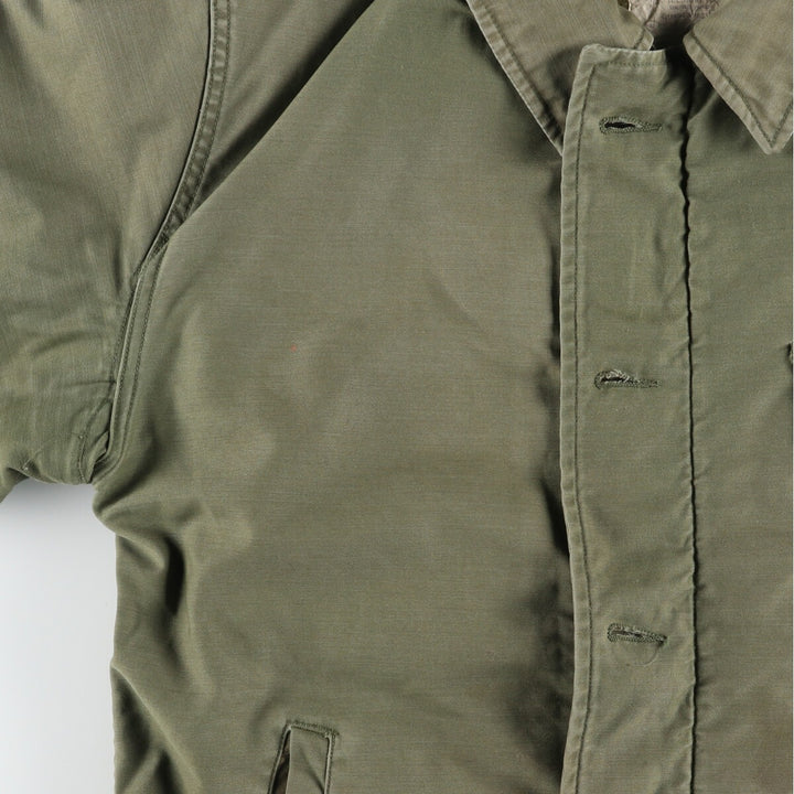 Authentic US military USNAVY A-2 deck jacket, military field jacket, made in USA, men's M, vintage /evb004372