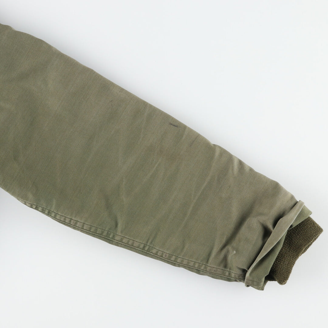 Authentic US military USNAVY A-2 deck jacket, military field jacket, made in USA, men's M, vintage /evb004372